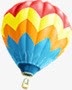 气球氢气球彩色气球红蓝黄素材
