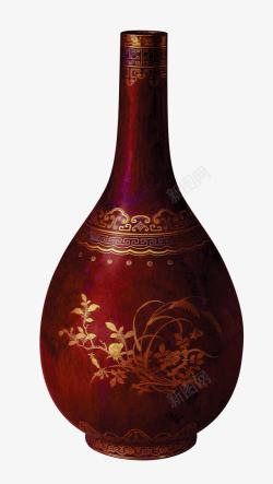 尊贵文物古董花瓶高清图片
