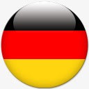 世界杯德国世界杯旗图标高清图片