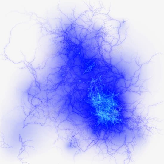 蓝色雷电png免抠素材_新图网 https://ixintu.com 蓝色 蓝色图片 蓝色素材 雷电
