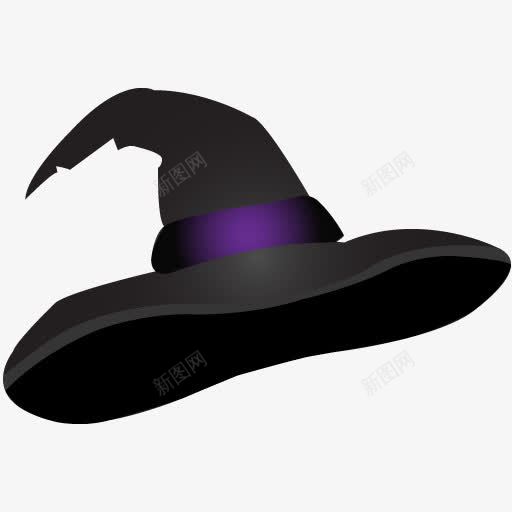女巫帽子图标png_新图网 https://ixintu.com halloween hat witch 万圣节 女巫 帽子