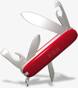 红色刀具金属工具素材