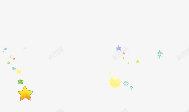 卡通星星png免抠素材_新图网 https://ixintu.com PNG PNG免费下载 PNG图片 卡通 可爱 幼儿园 手绘 星星 童真