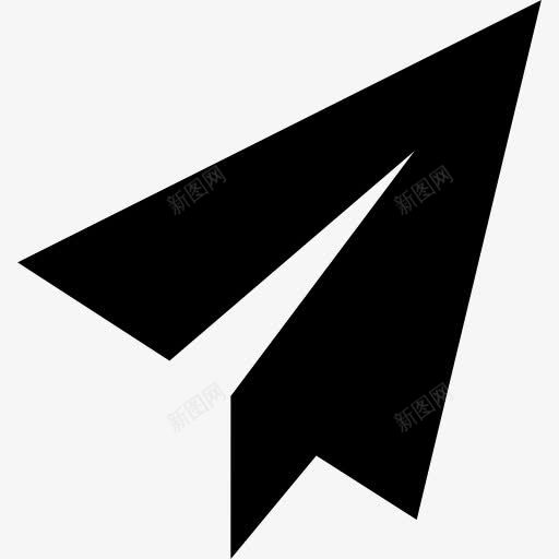 纸飞机图标png_新图网 https://ixintu.com 平面 界面 符号 纸飞机 网络 飞机