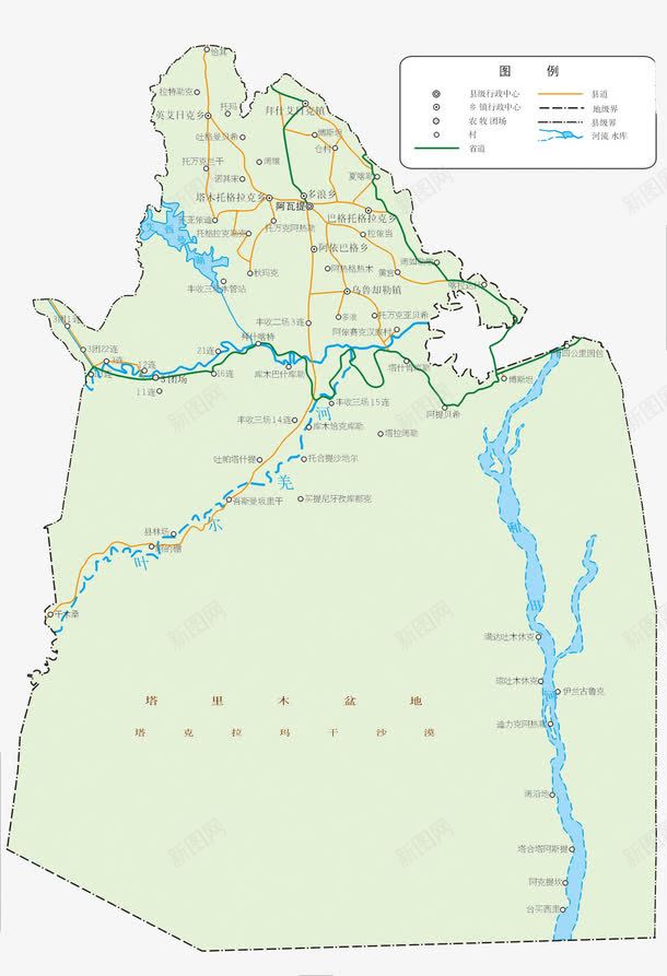 新疆阿瓦提县地图png免抠素材_新图网 https://ixintu.com 中国新疆 地图 新疆地图 新疆省地图 阿瓦提县地图