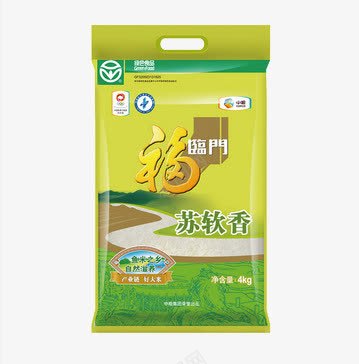 产品实物苏软香大米png免抠素材_新图网 https://ixintu.com 粮食 苏软香大米 食品