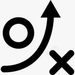 交易圈博弈策略草图图标高清图片