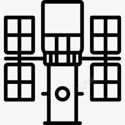 哈勃哈伯太空望远镜图标高清图片