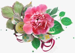 粉色鲜花花卉装饰素材