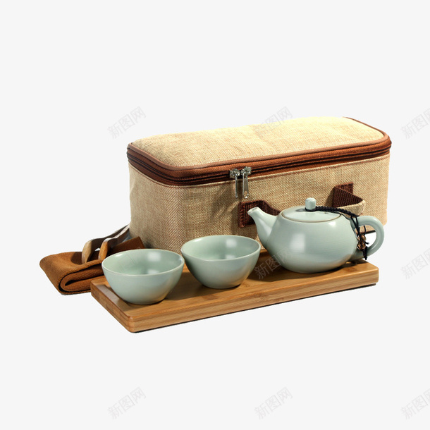 一套茶碗png免抠素材_新图网 https://ixintu.com 产品实物 茶具 茶壶 陶瓷