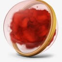 血烟png免抠素材_新图网 https://ixintu.com 塑料球 容器 血球 透明球