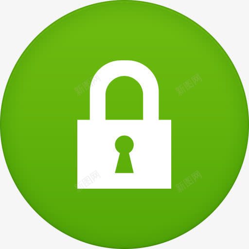 去锁图标png_新图网 https://ixintu.com go locker 储物柜 去