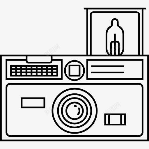 柯达推出100图标png_新图网 https://ixintu.com 古董 技术 摄影 摄影师 照相机 酿酒