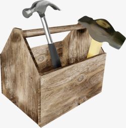 木制工具盒素材