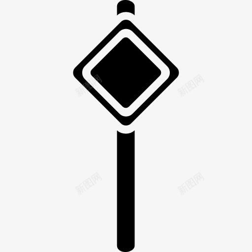 交通信号杆图标png_新图网 https://ixintu.com 交通信号 信号 信号设置 杆 标志 街