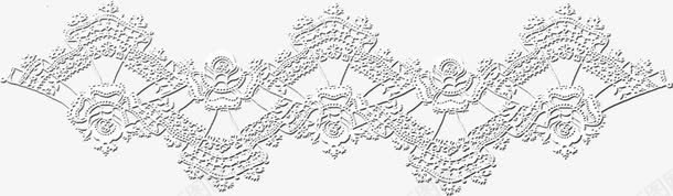 银白色蕾丝边边框png免抠素材_新图网 https://ixintu.com 纹理 边框 银白色 高雅