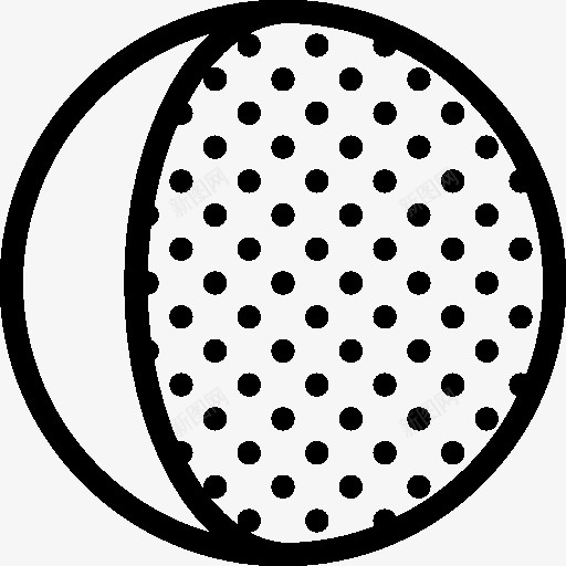 占星术减弱新月图标png_新图网 https://ixintu.com astrology crescent waning 减弱 占星术 新月