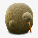 kiwi猕猴桃鸟newzealandicons图标高清图片