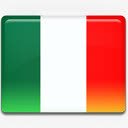 意大利国旗标志2素材