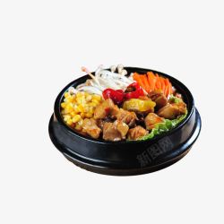 鸡块米线泡椒鸡块米线高清图片