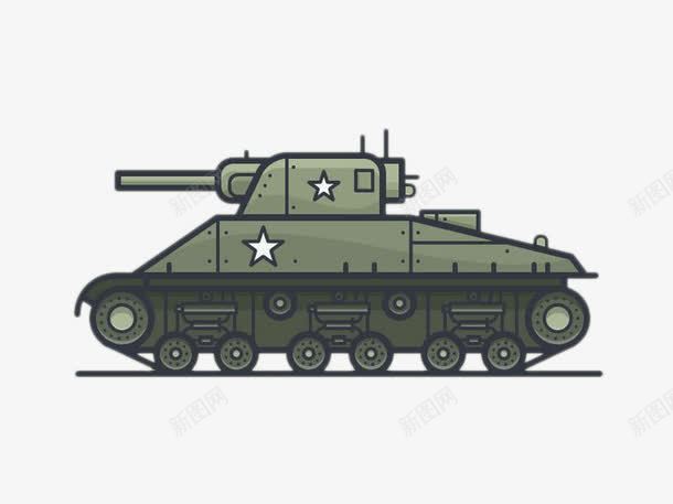 坦克png免抠素材_新图网 https://ixintu.com 军事 坦克 武器