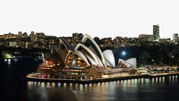 悉尼歌剧院夜间景观png免抠素材_新图网 https://ixintu.com 名胜古迹 地方景点 夜间 实物图 悉尼歌剧院 摄影图 旅游摄影 景观 自然景观 高清图片