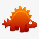剑龙恐龙卡通恐龙玩具png免抠素材_新图网 https://ixintu.com cartoon dinosaur stegosaurus 剑龙 卡通 小恐龙玩具 恐龙