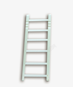 唯美绿色梯子素材