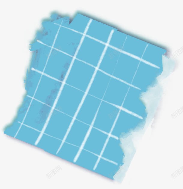 创意合成蓝色的瓷板砖效果边框png免抠素材_新图网 https://ixintu.com 创意 合成 效果 蓝色 边框