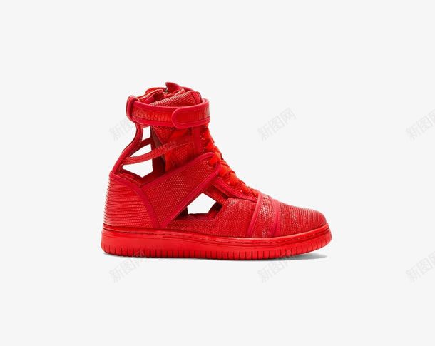 红色球鞋png免抠素材_新图网 https://ixintu.com 球鞋 红色 运动鞋