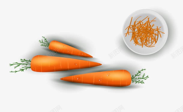 卡通蔬菜红萝卜蔬菜png免抠素材_新图网 https://ixintu.com 卡通红萝卜 矢量红萝卜 红萝卜 蔬菜 蔬菜红萝卜