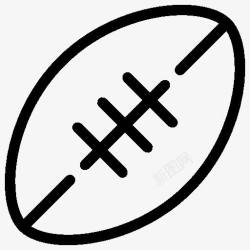 rugby体育橄榄球图标高清图片