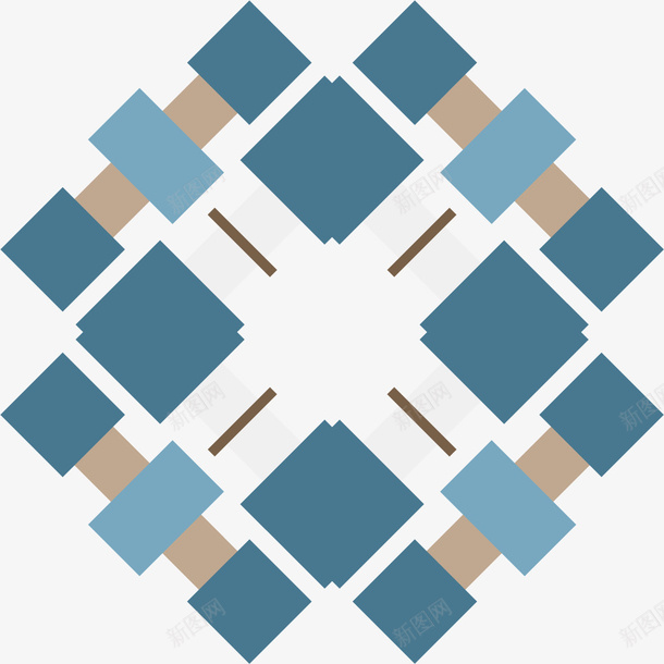 彩色几何图标png_新图网 https://ixintu.com 几何图案 图标 墙纸装饰 彩绘 插画 装饰图案