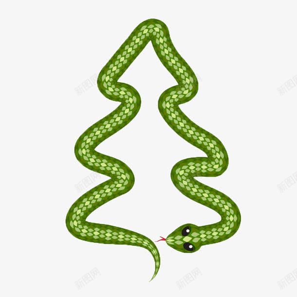 创意圣诞树png免抠素材_新图网 https://ixintu.com 免费素材 创意圣诞树 圣诞节 广告设计 海报素材 蛇