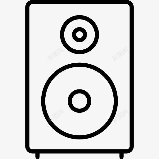 工作室扬声器图标png_新图网 https://ixintu.com 单 声音 扬声器 音乐 音量 音频