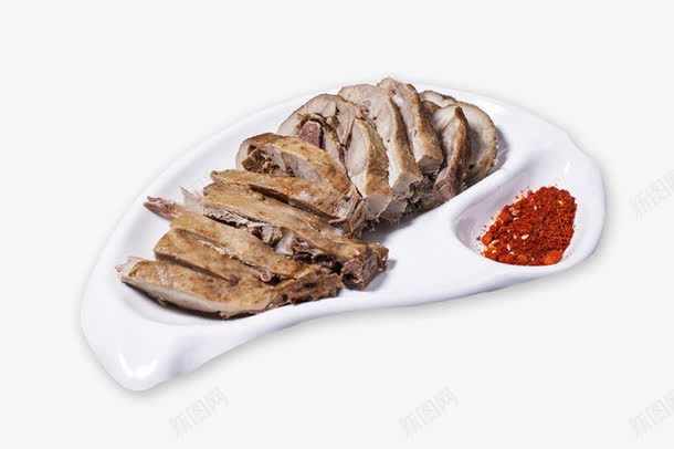 卤鸭肉png免抠素材_新图网 https://ixintu.com 产品实物 肉类 食物 鸭肉