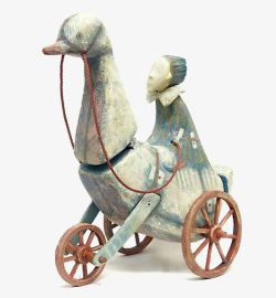 天鹅车充满童心的荷兰雕塑高清图片
