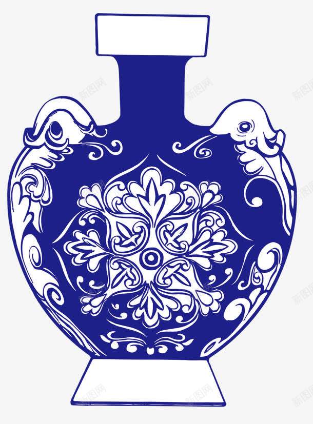 中国风陶器png免抠素材_新图网 https://ixintu.com 传统 古典 青花瓷器