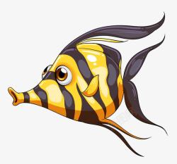 鱼水生物水族动物卡通素材