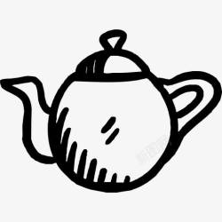 放松一下茶壶图标高清图片