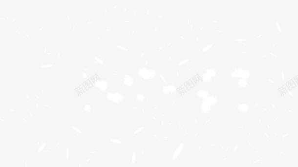 白色漂浮物装饰png免抠素材_新图网 https://ixintu.com 海报装饰 漂浮物 白色