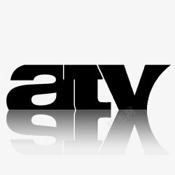 atv黑色的镜子Tvchannelicons图标高清图片
