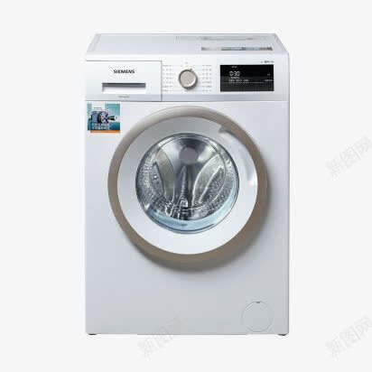 西门子洗衣机XQG70png免抠素材_新图网 https://ixintu.com 产品实物 变频 洗衣机 滚筒 西门子