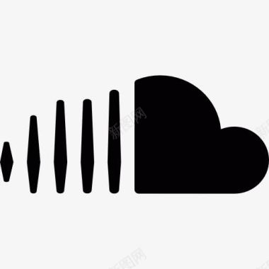 SoundCloud的标志图标图标