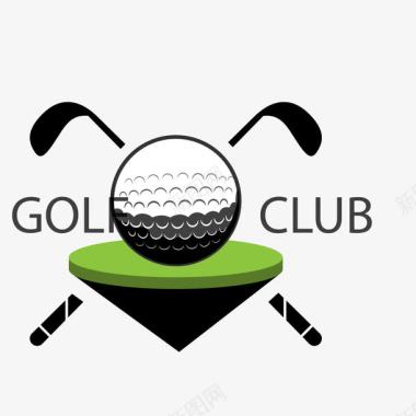 高尔夫俱乐部LOGO图标图标