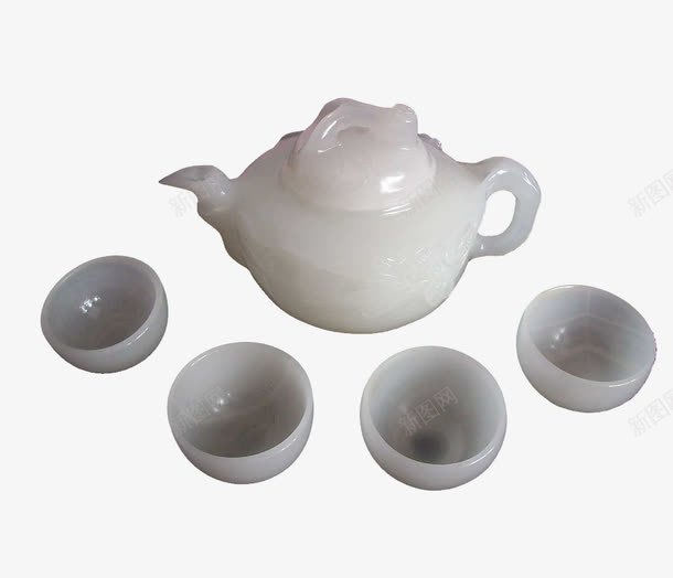 骨瓷茶具png免抠素材_新图网 https://ixintu.com 茶具 茶杯 骨瓷