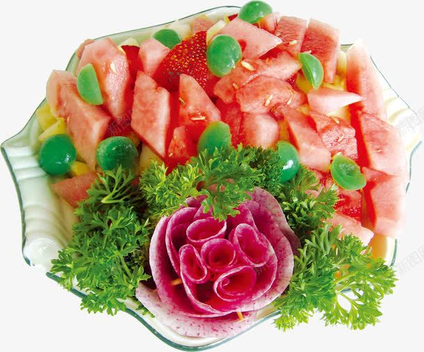 水果沙拉png免抠素材_新图网 https://ixintu.com 中华美食 中国美食 产品实物 水果 水果沙拉 绿色食品 花朵 菜品 菜肴 食物 餐饮