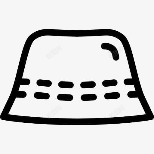 巴拿马帽图标png_新图网 https://ixintu.com 头 帽 时尚 服装 配件
