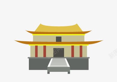 香港旅游png免抠素材_新图网 https://ixintu.com 地标 建筑 扁平