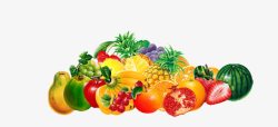 水果水果元素水果盛宴素材